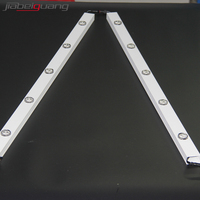 Éclairage d'usine 30mm 12V IP68 Projecteurs de piste extérieurs permanents Lumières de Noël et de fêtes RGBW LED à points pixel
