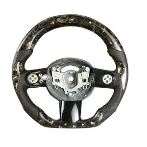Volante Deportivo de Fibra de Carbono Forjado con Empuñadura de Cuero M Performance para BMW Mini Cooper S R56 R61 - Product Image 1