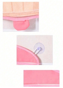 Cesta colgante de almacenamiento de malla de dibujos animados, bolsa organizadora para cocina, <span class=keywords><strong>baño</strong></span>, juguetes de <span class=keywords><strong>baño</strong></span> para niños, bolsa colgante de <span class=keywords><strong>baño</strong></span> con ventosa - Product Image 6