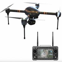 SKYDROID Drone intelligent multifonctionnel 4 axes MX680 4K haute définition avec zoom 20x, fonction Pan-Tilt et portée ultra longue de 40 km