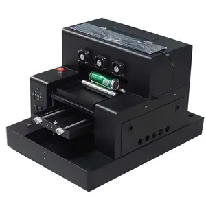 A3 UV Inkjet Impressora em Garrafa vidro madeira metal acrílico couro impressão A3 Flatbed UV máquina à venda