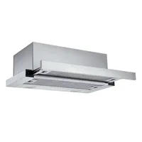 Hotte de cuisine électrique au design moderne en acier inoxydable, murale, à évacuation, pour cuisine commerciale, extracteur de fumée