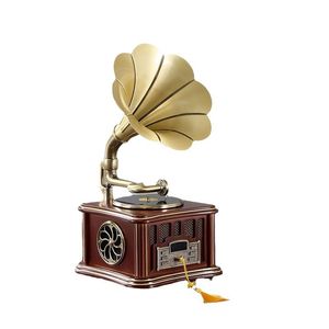Sistema <span class=keywords><strong>de</strong></span> Audio BT Creativo Vintage <span class=keywords><strong>de</strong></span> Estilo Americano, Elegante y <span class=keywords><strong>de</strong></span> Alta Gama - Product Image 1