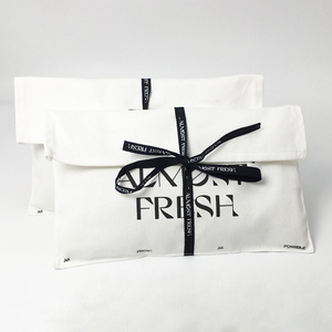Reusable Custom Logo <b>White</b> Luxury Cotton <b>Envelope</b> Bag Pouch Organic Cotton Dust Bag for Jewelry Gift Packaging - Product Image 1