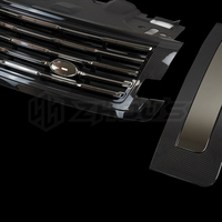 Kit de conversion de pièces d'auto côté Venr garniture de pare-chocs avant calandre de voiture en Fiber de carbone Bodykit pour Range Rover 2023