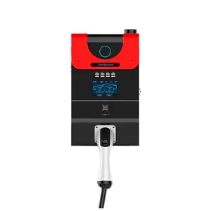 3 fase 4.1kw-22kw 32a EV stazione di ricarica WIFI tipo di APP 2 ev caricatore fabbrica EV spina caricabatterie per auto Wallbox con DLB