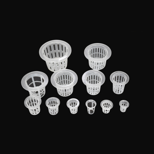 40# Hot Sale Net Pot New Greenhouse Hydroponics Growing Plastic Engraftment <b>Basket</b> - Product Image 5