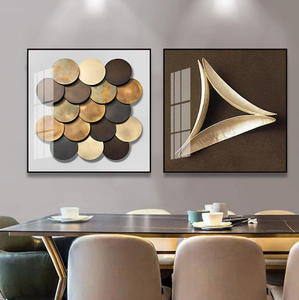 Peinture Murale Abstraite de Nature Morte Tendance, Décoration d'Intérieur en Gros, Affiche Moderne de Luxe en Aquarelle HD, Impression sur Papier, Peinture sur Porcelaine Cristalline - Product Image 1