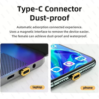 Câble magnétique USB4.0 20 Gbps PD 100W 5A Charge rapide USB C vers Type C 8K 60Hz 20 Gbps Câble de données pour Macbook Pro iPad Macmini