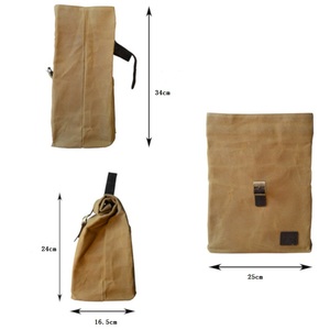 Borsa Termica per Pranzo in Tela Cerata con Tasca Esterna, Tracolla Morbida, Sublimazione per Scuola, Bambini, Donne - Product Image 6