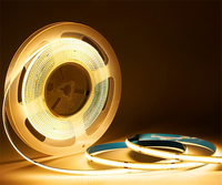 Ruban LED Dimmable Haute Densité USB DC 12V 24V 320 LED 8mm 10W IP20 Flexible COB