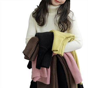 เสื้อสเวตเตอร์แฟชั่นสไตล์ใหม่สำหรับสาวๆ ไซส์ใหญ่  ฤดูใบไม้ร่วง ฤดูหนาว คอเต่า ผ้านิตเนื้อนุ่ม  ทรงเข้ารูป - Product Image 4