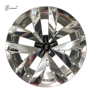 Jantes en alliage d'aluminium forgé à 5 branches, effet miroir, argent poli Pengzhen, 17 pouces, 18 pouces, 20 pouces, neuves, 35 mm, 4 pièces - Product Image 1