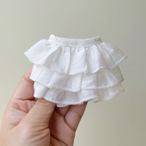 Falda con volantes escalonados original para muñecas Zsiga de 10 cm, falda de pastel en capas Kawaii para muñecas de peluche Kitty de piernas largas, vestido para muñecas mini - Product Image 6