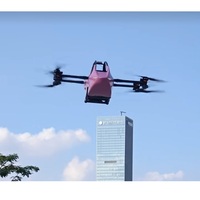 YIVTOL S ZERO EVTOL Karting Aérien Compétition Monoplace, Véhicule à Propulsion Électrique en Fibre de Carbone, Charge Nette 120 kg, Autonomie 55 min