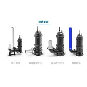 Pompes à eaux usées submersibles série WQ 11kw,15kw,18.5kw,22kw,30kw,37kw,45kw - Product Image 4