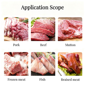 Machine à découper automatique en dés pour viande, poils de porc et poisson congelé, en acier inoxydable, pour usage domestique - Product Image 6