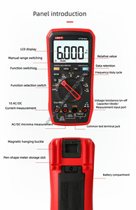 Multímetro digital UT15B MAX True <span class=keywords><strong>Rms</strong></span>, medidor universal de mantenimiento de pantalla digital de alta precisión, para electricista - Product Image 6