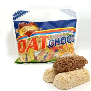HALAL lành mạnh Snack oatly sữa Choco Biscuit Bar yến mạch coockies Sữa bột yến mạch hỗn hợp thanh