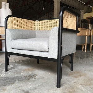 Sofá Individual de Madera de Caña Targa Gebruder Thonet Vienna - Product Image 2
