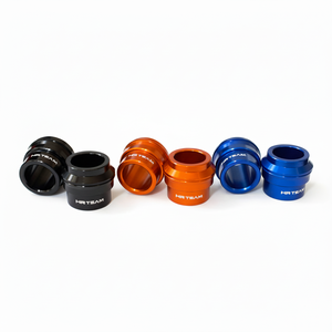 Per KTM SX-F 250 13-22 distanziali ruota posteriori da 20mm e 15mm di colore arancione in lega e alluminio - Product Image 1