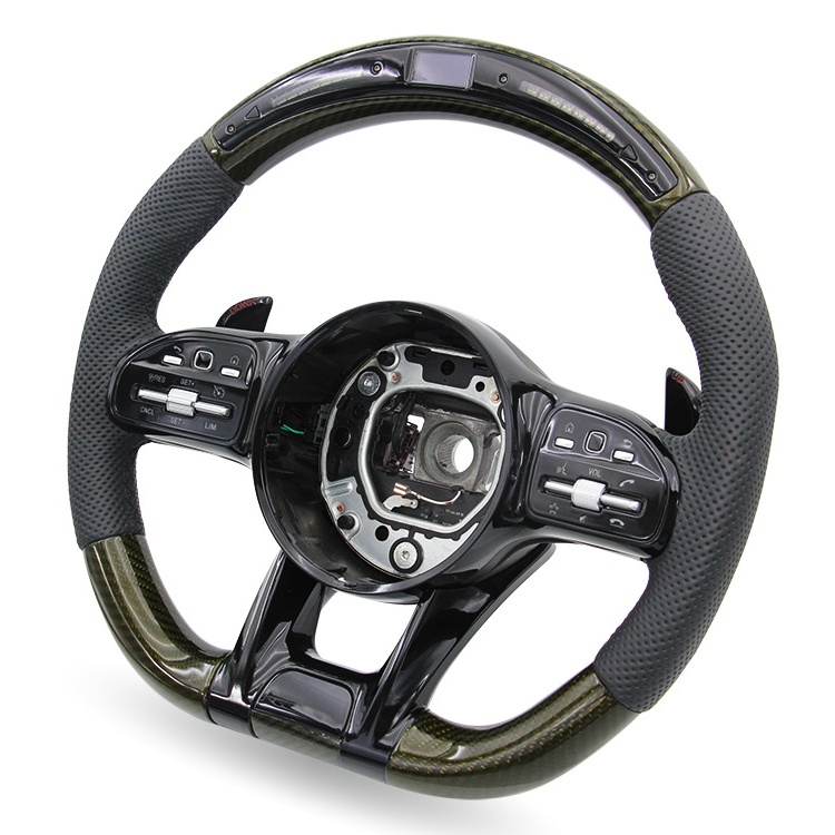 Complete Car Carbon Fiber LED Steering Wheel (Mercedes-Benz Fitment), photo 2