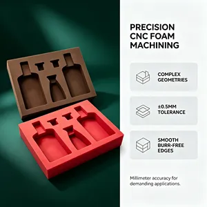 High Impact Resistant Custom EVA EPE <b>Foam</b> Tray CNC Precision Cutting Buffer Insert Packaging Tray - Product Image 6