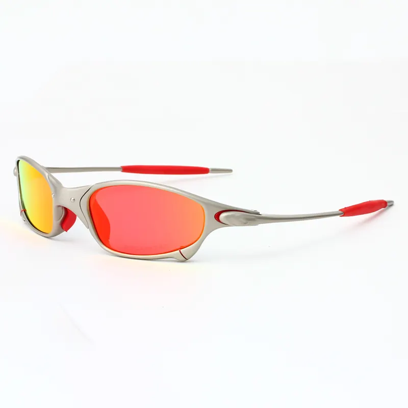 Occhiali da sole polarizzati moda per uomo e donna occhiali da sole sportivi colorati alla moda per correre in bicicletta e guidare occhiali da sole