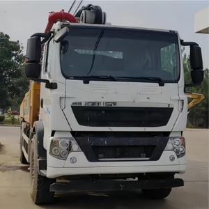 中古<span class=keywords><strong>37m</strong></span>ブーム120m ³/h生産性HOWOシャーシ油圧コンクリートポンプトラックHB37V (HOWO) - Product Image 1