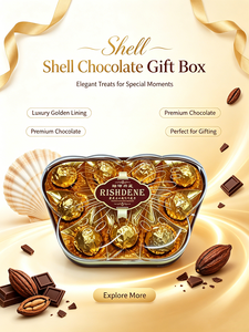 Scatola Regalo di Cioccolatini Ripieni di Wafer alla Nocciola a Forma di Farfalla, Cioccolatini Confezionati Singolarmente in Foglia d'<span class=keywords><strong>Oro</strong></span> in Contenitore Trasparente - Product Image 6