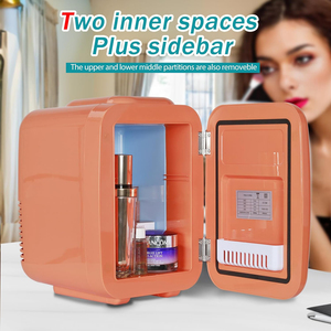 Mini nevera de oro rosa electrónica automática otros refrigeradores compactos Bebidas frías Para el hogar refrigeradores de 12 voltios - Product Image 3