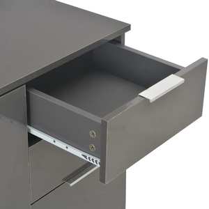 Muebles Modernos para Sala de Estar, Cómoda de Madera con Cajones, Archivador Móvil, <span class=keywords><strong>Cajonera</strong></span> Debajo del <span class=keywords><strong>Escritorio</strong></span> - Product Image 5