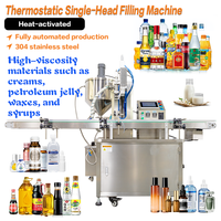 Machine de remplissage de crème de confiture de crème et de chocolat de remplissage de fondant de cire de gelée de bougie de cheveux de remplissage de mélange de chauffage