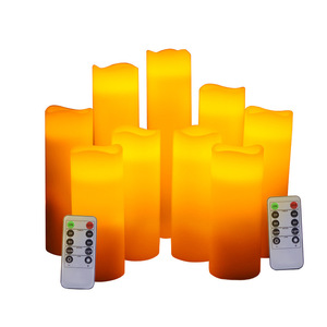 Bougie électronique LED réaliste à tél<span class=keywords><strong>éco</strong></span>mmande, <span class=keywords><strong>éco</strong></span>logique, à effet de flamme ondulée, pour éclairage d'ambiance de mariage, idéale pour un <span class=keywords><strong>geste</strong></span> romantique - Product Image 6