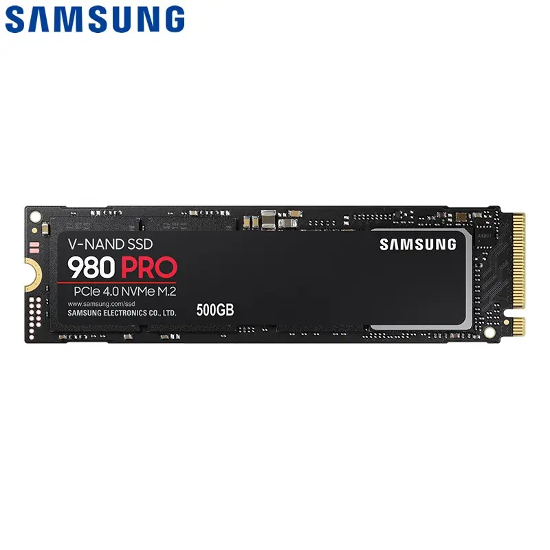 삼성 980 Pro HDD 1 테라바이트 2 테라바이트 1 인치 NVME PCIe 4.0 SSD 하드 디스크 M.2 내부 솔리드 스테이트 디스크