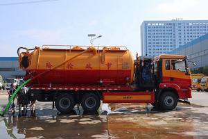 Prix usine 20 CBM SHACMAN M3000 aspiration des eaux usées et camion à jet haute pression - Product Image 5