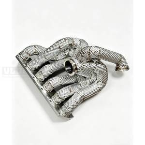 Collecteur d'échappement haute performance en acier inoxydable 304 avec bouclier thermique pour <span class=keywords><strong>Audi</strong></span> <span class=keywords><strong>TT</strong></span> <span class=keywords><strong>MK1</strong></span> 3.2 2002-2005 - Product Image 4