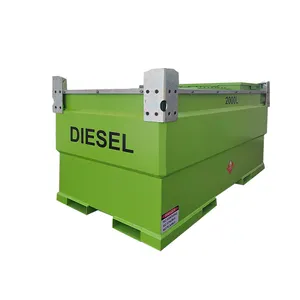 Hot Selling Portable Gasoline Diesel Petrol Cube Storage Tank For Farm Refueling