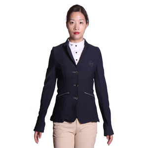 Chaqueta de Competición Ecuestre <span class=keywords><strong>2022</strong></span> Personalizada de Alta Calidad, Antibacteriana y Transpirable, Traje Ecuestre <span class=keywords><strong>para</strong></span> Mujer y Hombre - Product Image 1