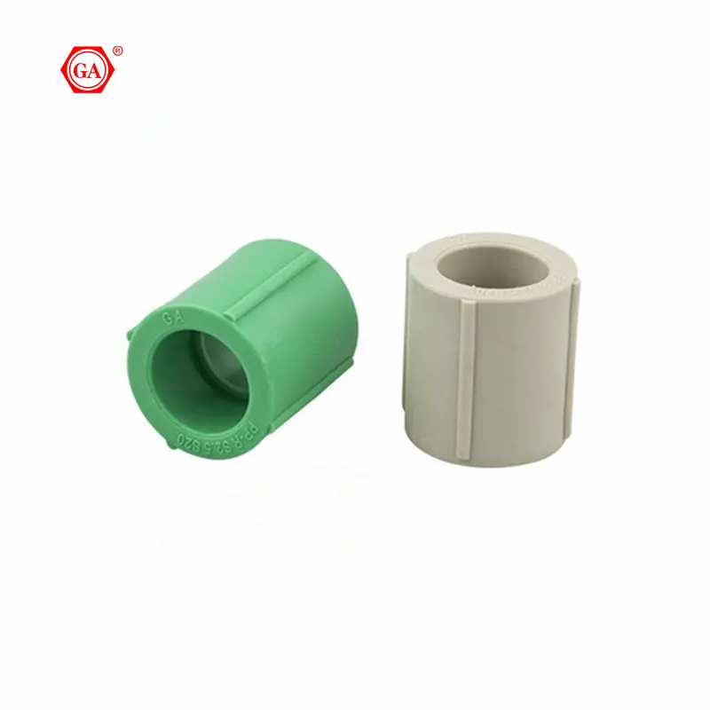 GA-4802 QIAI Factory ppr pipe fittings socket for hot water 20 - 63 MM