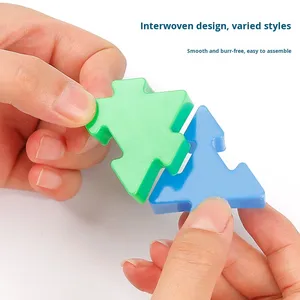 Venta Directa de Fábrica Qiaoligong, Juguete Educativo Temprano de Escritorio para Niños de 3 a 6 Años, Rompecabezas de Plástico con Animales para Ensamblar, Bloques de Construcción - Product Image 2