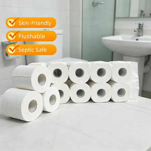 <span class=keywords><strong>Carta</strong></span> Igienica all'Ingrosso a Prezzo Conveniente, Ultra Morbida ed Ecologica, per Bagno, Hotel e Uso Domestico, in Pura Polpa di Legno - Product Image 1
