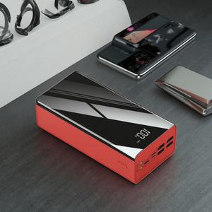 Batterie externe grande capacité 50000 mAh, prix d'usine en gros, Powerbank 40000 mAh, quatre sorties USB, batteries externes haute capacité - Product Image 4