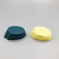 Tapa de plástico para botella cosmética de 30 mm con cuello interno, tapa abatible para gel de ducha, tapa para líquido de baño