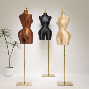 Maniquí de Boda Brasileño Curvy BBL para Mujer, Medio Cuerpo, Sexy, Tallas Grandes, Busto Grande, Trasero, Altura Ajustable - Product Image 3
