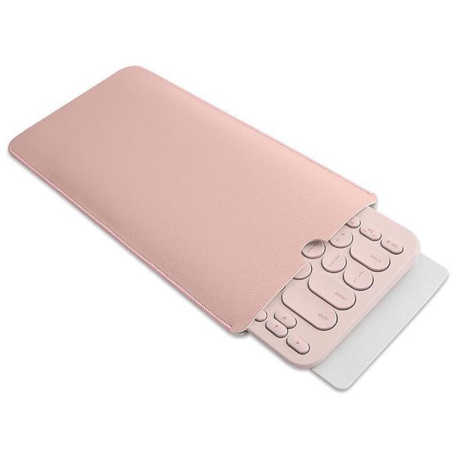 PU Leather Keyboard Case Wireless Keyboard Storage Bag for Logitech K380 Dust Cover