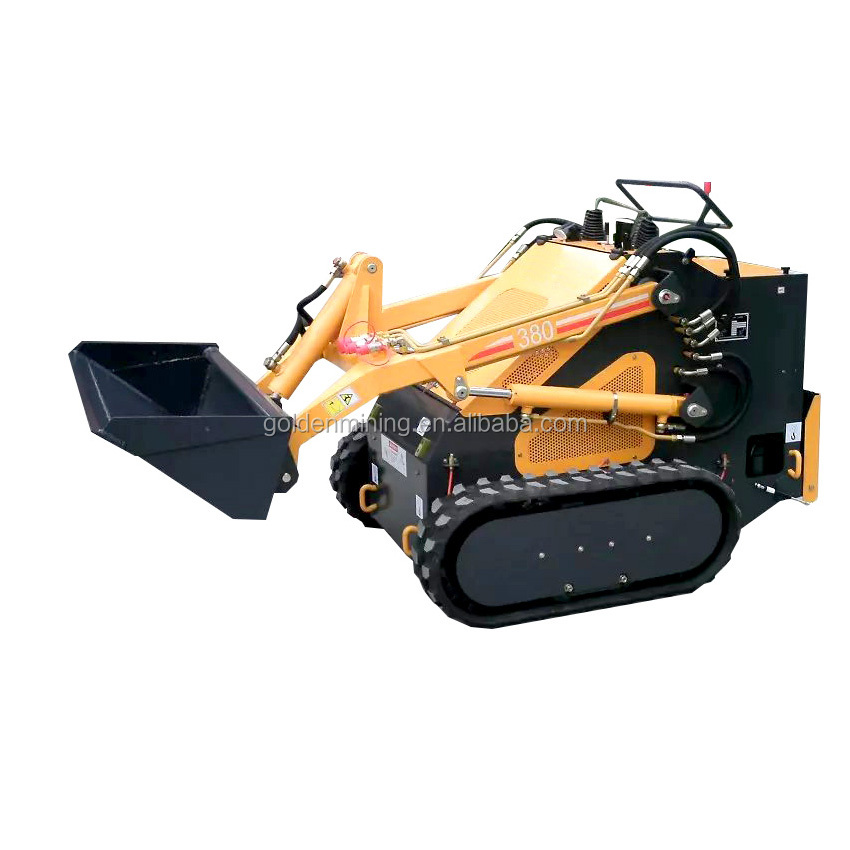 Crawler Skid Steer Loader With 0.15m3 Bucket