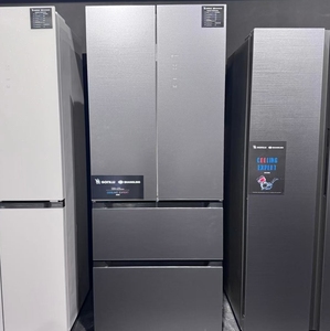 Réfrigérateur domestique grande capacité à portes françaises OEM 439L avec congélateur, idéal pour la maison, le commerce et l'usine – Vente chaude - Product Image 2