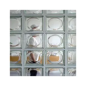 Toptan ucuz fiyat cam blok yüksek kaliteli cam tuğla banyo veya tuvalet dekorasyon veya bölme duvar kullanımı