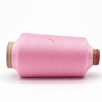 Filament de nylon DTY texturé, fil teint haute ténacité pour le tricot à la main et le tissage de chaussettes